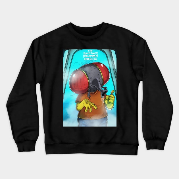Fly Vs. Fly Crewneck Sweatshirt by thecalgee